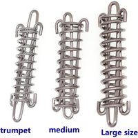 304 Stainless Steel Tent Spring, Shock Absorption, Dog Chain Springs, Canvas Tent Spring, Outdoor, High Strength