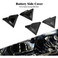 Motorcycle Battery Cover Left Right Side Battery Protector Fit For Harley Touring Road Street Electra Glide Road King 2009-2025
