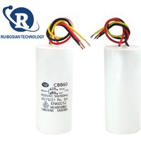 CBB60 6UF+29UF 450V three wires electric hoist crane motor start capacitor lift