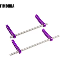 Aluminum Alloy Modular Bumper Adjustable Fairlead for 1/10 RC Crawler LCG Rigs Builds TRX4 SCX10 Gspeed Power Wagon Body DIY