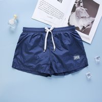 2026quick-drying men's and women's pants breathable casual beach sports loose couple swimming trunks tide, four corners AD4-M356