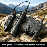 2026 NEW DBAL-A2 PEQ15 Tactical Combo IR Laser Red Green Dot Sight M600 Scout Light For 20MM Picatinny Rail Use