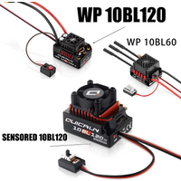Hobbywing Quicrun WP 10BL120 G2 120A SENSORED 10BL G2 2-4S Waterproof Sensorless Brushless Speed Controller ESC
