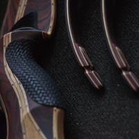Leather Bow Saddle Non-Slip with Adhesive Back Durable Comfortable Texture for Bow Grip Improvement