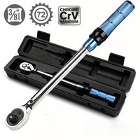 10-60N.m Torque Wrench 3/8 Inch Square Drive Torques Key ±3% High Precision Wrench Professional Bicycle Automotive Tool