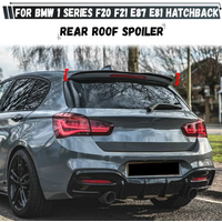 For BMW 1 Series F20 F21 E87 E81 Hatchback 116i 120i 118i M135i M140i Rear Spoiler Caps Extension Rear Wing Bodykits Tuning