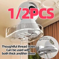 1/2PCS Punch-Free Security Surveillance Camera Stand New Traceless Wall-Mounted Bracket Home Self-Adhesive Drill-free Fixer 1pcs