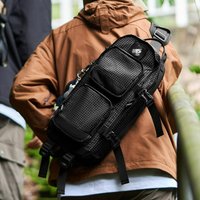 AliExpress Daily Travel Shoulder Crossbody Bag Multifunctional Lightweight Mountaineering Outdoor Hiking Cycling Small Backpack Chest Bag