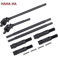 Steel CVD Universal Axle Set Rear Straight Shaft Portal Stub Shafts for 1/10 RC Crawler Vanquish VS4-10 Phoenix F10 Portal Axle