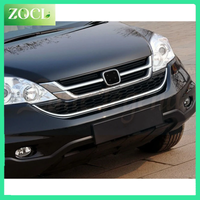 New For Honda CRV CR-V 2007 2008 2009 2010 2011 Racing Grill Upper Lower Bumper Grille Grill Chrome Honeycomb Mesh accessories
