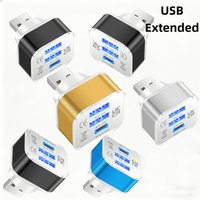3 Ports Extended USB Converter USB2.0 HUB Quick Charge Splitter USB 2.0 Expander Mobile Phone Tablet Laptop PC Chargers Adapter