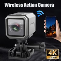 Ultra HD 4K Portable Camera With Hotspot WiFi, Anti Shake Outdoor Sports Mini Camera With Screen, Motorcycle and Bicycle Dashcam