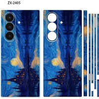 XRT Colorful Anti-Scratch Stickers For Samsung Galaxy Z Fold7 6 5 4 3 Protective Decal Skin Cover Back Film