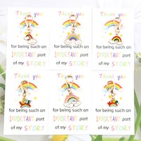6Rainbow-themed keychain,Comes with a thank-you card,Very suitable for decorating bags and backpacks。These small hanging decorat