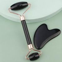 Double Chin Reducer Massage Roller Gua Sha Face Roller Facial Roller Skin Care Tools Resin Facial Massage For Face, Eyes, Neck