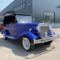 2025 72V high function hot selling retro classic travel electric sightseeing 4 6 seat electric classic car