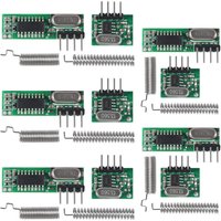 1pcs 433mhz Wireless RF Transmitter and Receiver with Antenna Ask Remote Control Module DIY Kit for Arduino