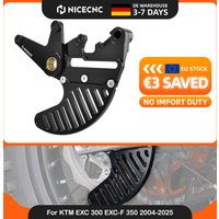 (EU-Lager) Für KTM EXC 300 EXCF 350 2004-2025 Hintere Doppelbremssattelhalterung Stunt-Bremsscheibenschutz Für Husqvarna TE300 GasGas EC300