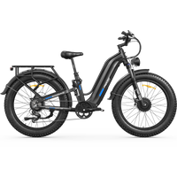 AliExpress NONE Freesky M540 Electric Bike 3000W Dual Motors 48V 23Ah Battery Electric Bicycle 26*4.0-inch Fat Tire E-Mountain bike The lockable suspension fork Dual Hydraulic Disc Brakes