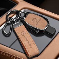 Car Key Case Cover Protector Holder Shell for Mercedes Benz A B G R Class GLA GLK W176 W204 W251 W463 Auto Keychain Accessories