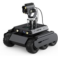 Waveshare UGV Beast Open-source Off-Road Tracked AI Robot, Dual controllers, All-metal Body, Suitable for Raspberry Pi 5/4B