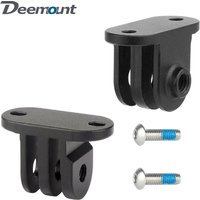 Deemount Aluminum Bicycle Computer Holder for Garmin Fits Gopro Sport Action Camera MTB Road Bike Computer Mount Fixed Seat Base