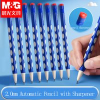 M&G 2.0MM Automatic Pencil, Corrects Pencil Grip, Comes with Sharpener, Refillable, Suitable for Students