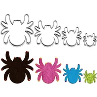 Four Specifications Cartoon Animal Insects,Big Spider,Plastic Molds,Cake Fondant Tools,Cookie Sushi and Fruits Cutters