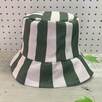 Brdwn Bleach Unisex Urahara Kisuke Cosplay Hat Cap Dome Green and White Striped watermelon Summer Cool Hat