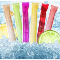 100-400PCS Bulk Disposable Self Sealing Pouch Ice Cream Bags for Crushed Ice Fruit Snacks Summer Party Freezer Storage Essential