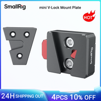 SmallRig Mini V-Lock Assembly Kit, V Mount Battery Plate, Quick Release Set with 1/4"-20 Threaded Holes - MD2801B