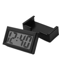 Dashboard Clock Adhesive Digital Watch Small Clock for Women Men Car Motorcycle Truck Boat Bike Classroom Fridge