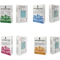 Benoni Chess Endgame Cards - 52 Card Set for Advanced Tactics & Strategy - Chess Educational Gift