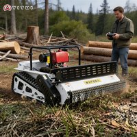 Latest Side Flip Remote Lawn Mower To Adapt To The Complex Terrain Mountain Slope Household Remote Control Lawn Mower Customized