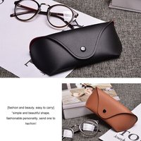 Portable PU Leather Glasses Bag Storage Box Spectacle Case Sunglasses Case Shell Myopia Frame Protector Eyewear Accessories
