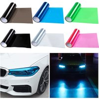 30x60cm Auto Car Light Headlight Taillight Tint Styling Waterproof Protective Vinyl Film Tintting Car Sticker Accessories