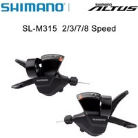 AliExpress Shimano SHIMANO Altus SL-M315 MTB Shifter 2X7 2X8 3x7 3x8 Speed 2v 3v 7v 8v 14v 16v 21v 24v Mountain Bike Shift Lever Trigger Set