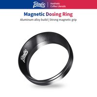 BINCOO Coffee Dosing Ring Magnetic 51mm 58mm For Portafilter Espresso Coffee Handle Cloth Powder Dosing Ring Barista Funnel Tool