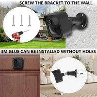 1/3pc Security Camera Wall Mounting Holder For Blink Outdoor 2K/Outdoor4/Outdoor3 Weatherproof Camera Protective Housing Bracket