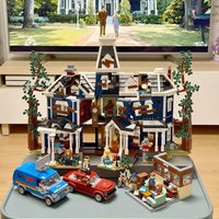 Kits de modèles de films populaires 2026 les moins chers, 2593 pièces, Blocs de construction Maison Creel, Cadeaux d'anniversaire pour adolescents