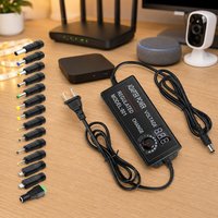 AC 100V-240V to DC 3V-12V Adjustable Power Adapter 5A 60W Regulated Switching Supply