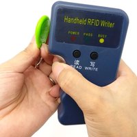 5YOA Handheld 125KHz EM4100 TK4100 RFID Copier Writer Duplicator Programmer Reader EM4305 T5577 Rewritable ID Keyfobs Tags image 4