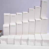 10pcs Blank White Paper Box Long 33cm Cardboard Box for Slender Tubes Packaging Craft Gift Kraft Paper Boxes Cosmetic Boxes