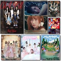Famous Kpop R-Red Velvet Poster Modern Minimalist Wall Art Prints for Bedroom Living Room Home Decor Interior Gift