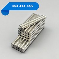 4x3/4/5mm-Round Magnet Neodymium Magnets Powerful Magnets N35 Permanent Magnetic Imanes NdfeB Fridge DIY Refrigerator Magnet