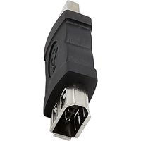 USB 2.0 Type A Male to Firewire IEEE 1394 6 Pin Female Adaptor Plug Convertor/