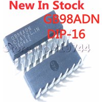2PCS/LOT GB98ADN GB98 DIP-16 LCD backlight chip In Stock NEW original IC