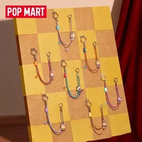 POPMART THE MONSTERS LET'S CHECKMATE Series Pendant Blind Box Guess Bag Original Toys Doll Figure Ornaments Collection Gift