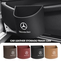 Car Trash Bin Hanging Vehicle Garbage Dust Case For Mercedes Benz CLK GLC W212 C200 C300 W203 W204 W205 W169 W176 GLC