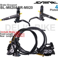 SHIMANO SAINT M820 Hydraulic Disc Brake Groupset Brake lever BL-M820 BR-M820 4-Piston Brake Caliper Original Parts